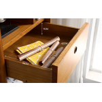 Fuurn SF3672 Norway Tall 置物櫃 (馬鞍棕色)